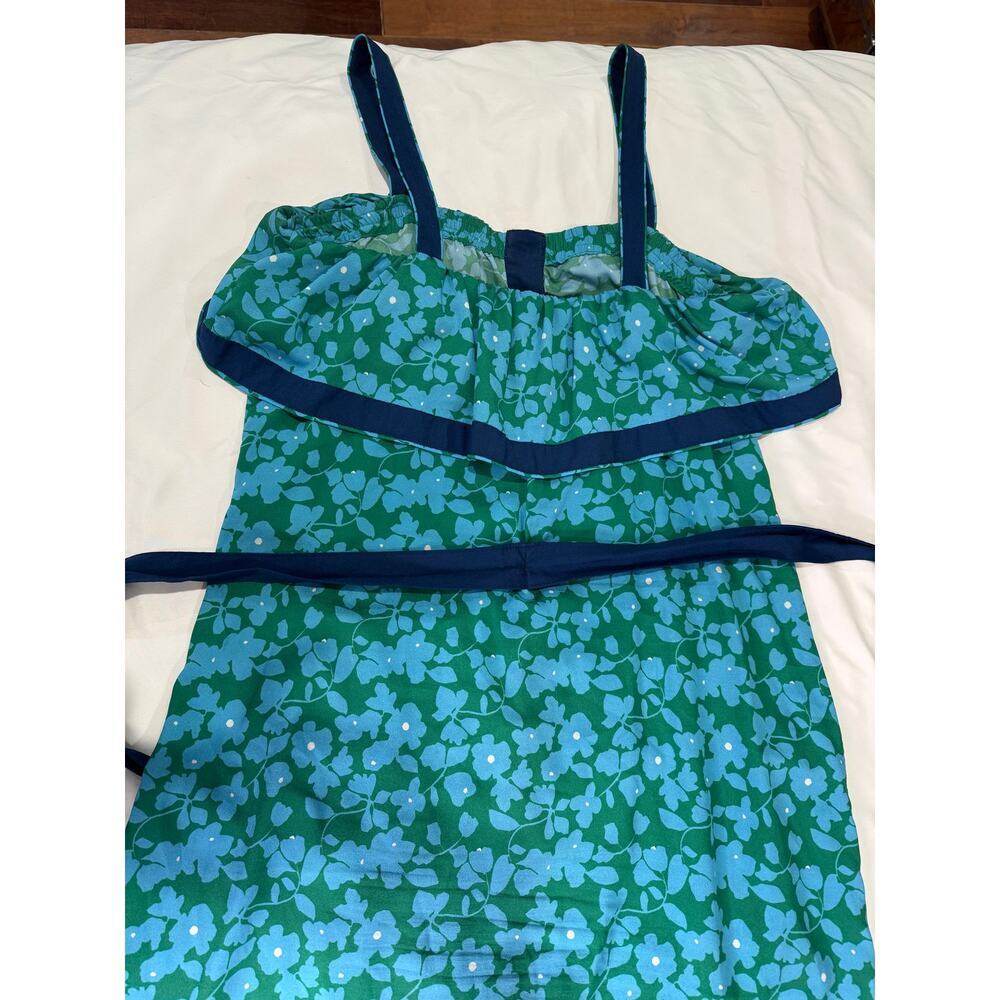 Derek Lam Crosby Floral Popover Midi Dress Size 12 - Picture 12 of 15